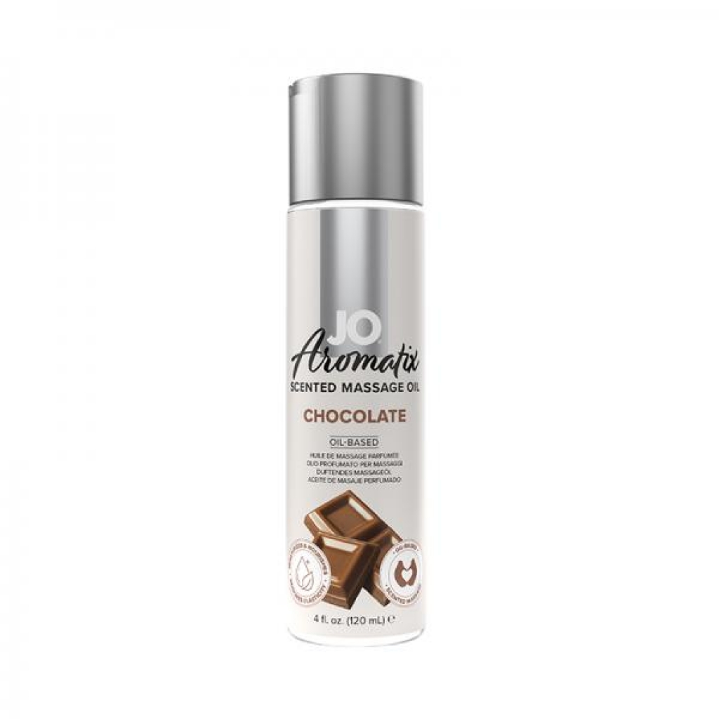 Jo Aromatix Chocolate Massage Oil 4oz - System Jo