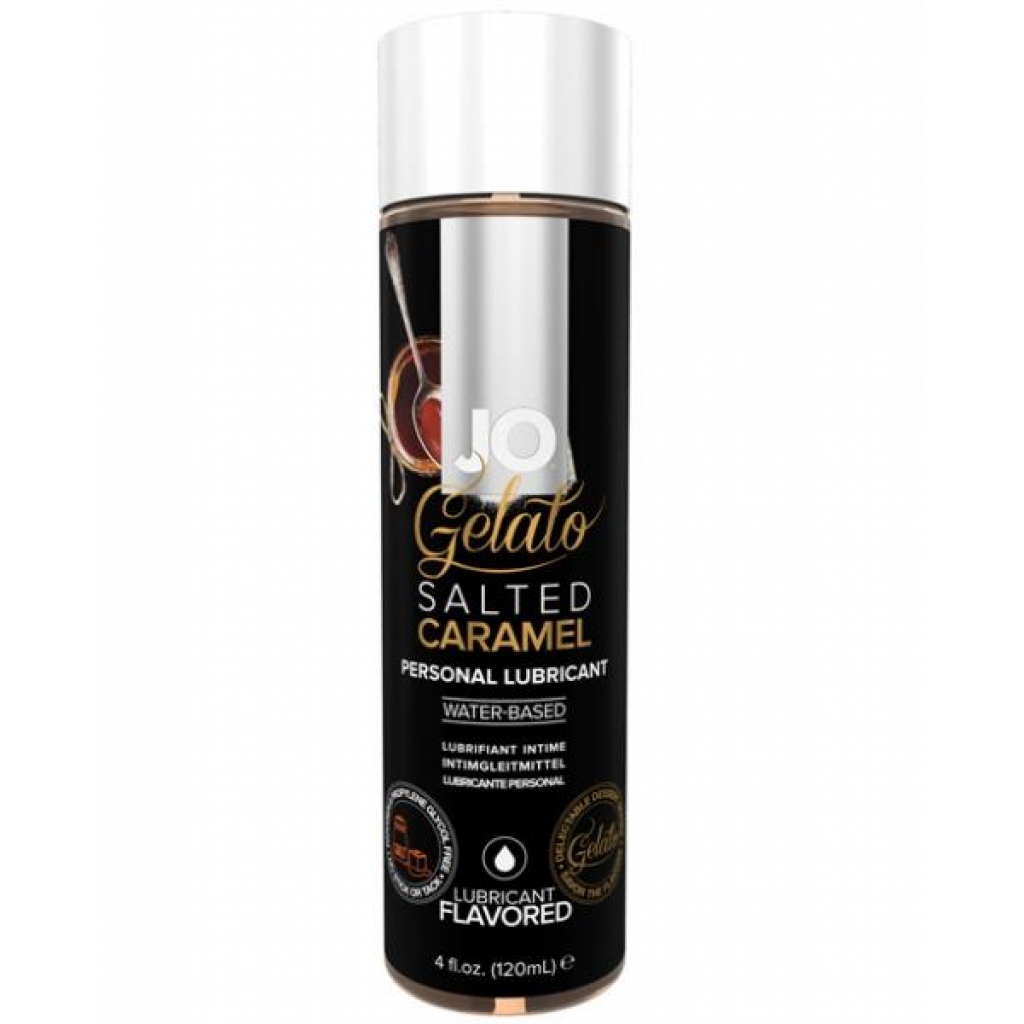 JO Gelato Flavored Lubricant Salted Caramel 4oz - System Jo