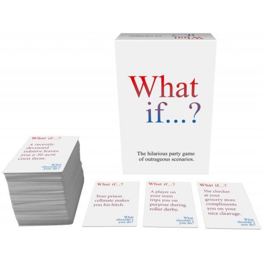 What If...? The Hilarious Party Game Of Outrageous Scenarios. - Kheper Games
