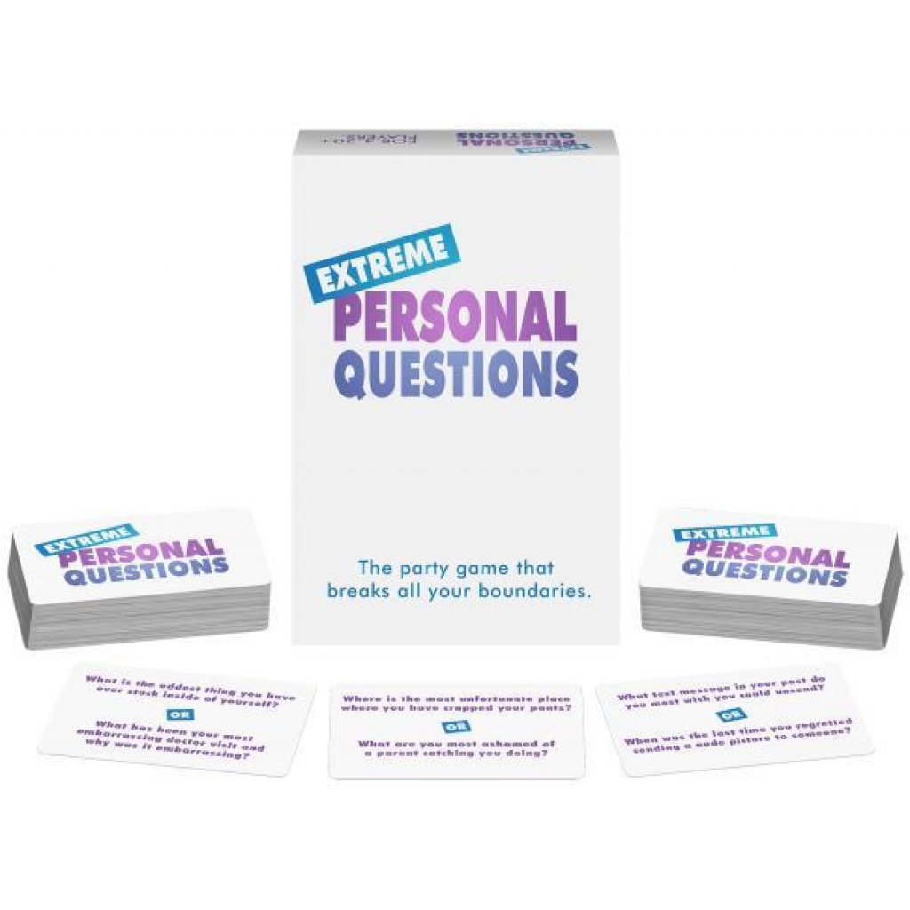 Extreme Personal Questions Adult Party Game - Kheper Games
