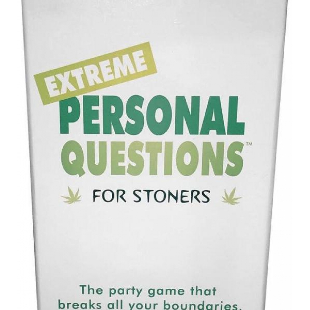 Extreme Personal Questions For Stoners - Kheper Games