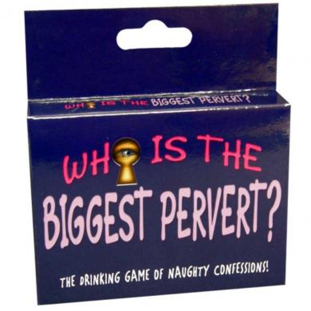 WhoS The Biggest Pervert Card Game - Kheper Games