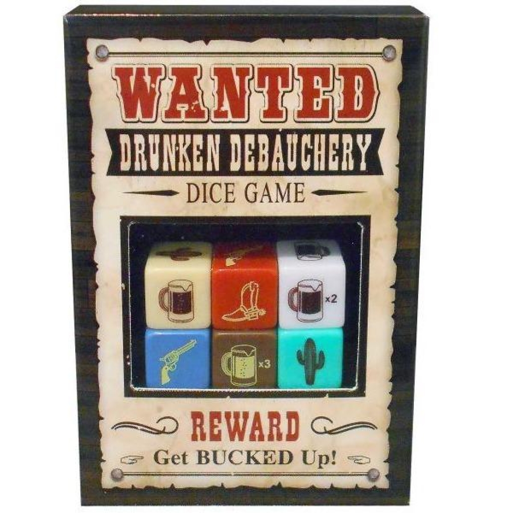 Wanted Debauchery Dice - Kheper Games