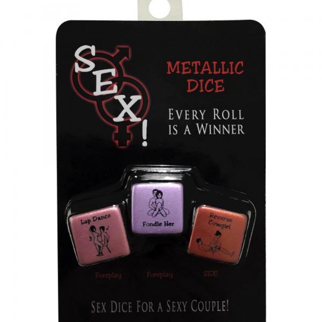 Sex! Metallic Dice - Kheper Games