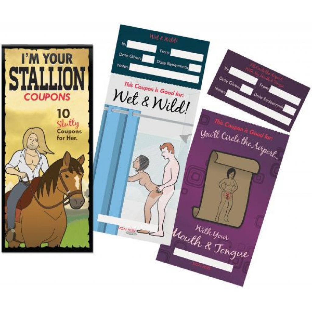 I'm Your Stallion Coupons 10 Count - Kheper Games
