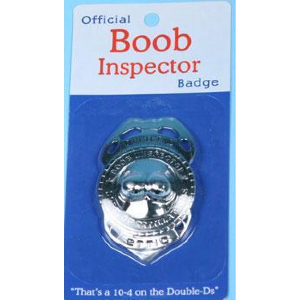 Boob Inspector Badge - Kheper Games