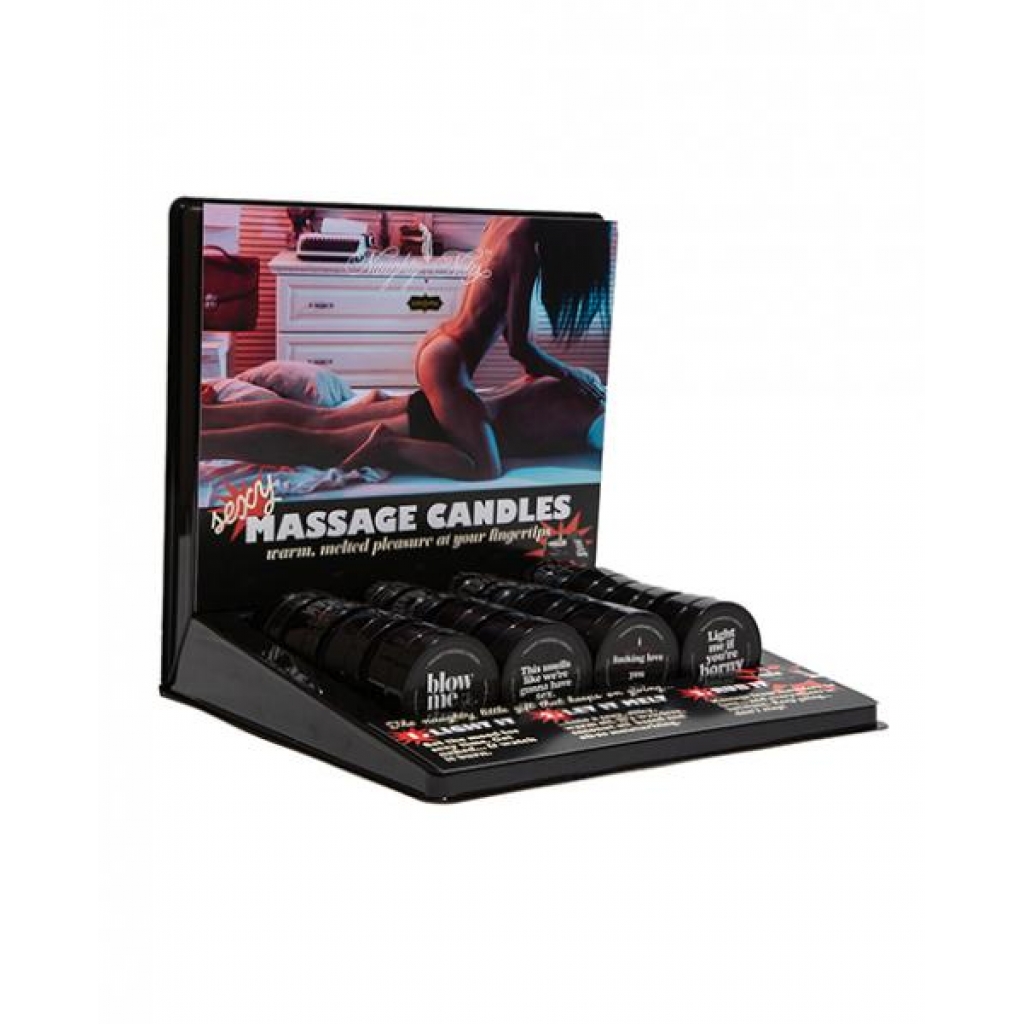 Massage Candle 2oz Prepack Display - Kama Sutra