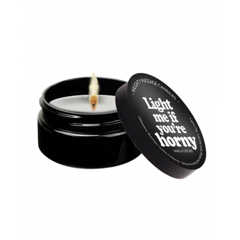 Light Me If Youre Horny 2oz Massage Candle - Kama Sutra