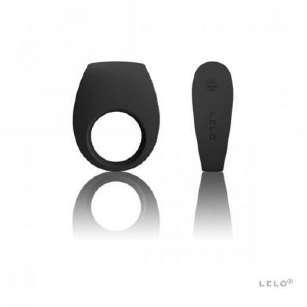 Tor II Silicone Rechargeable Couples Ring - Black - Lelo