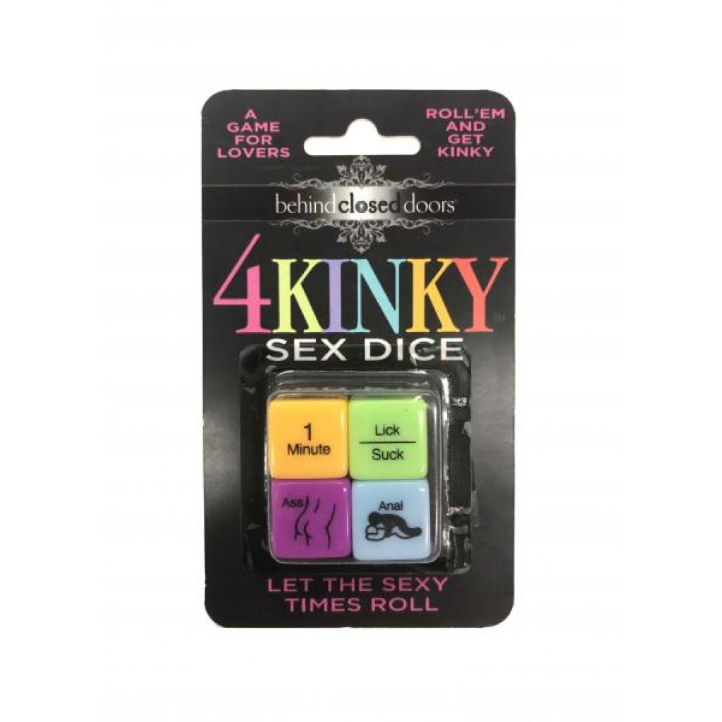 4 Kinky Sex Dice - Little Genie