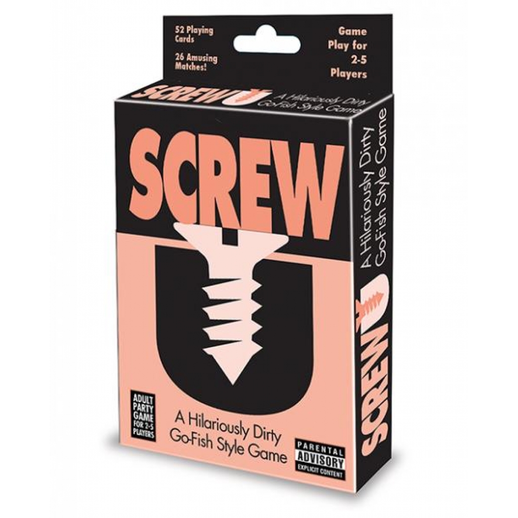Screw U Go Fish Style Card Game - Little Genie