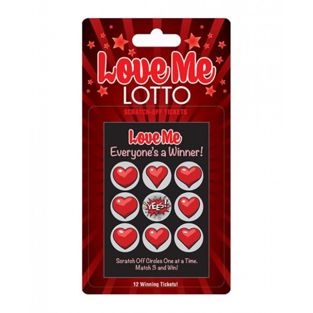 Love Me Lotto 12 Winning Tickets - Little Genie