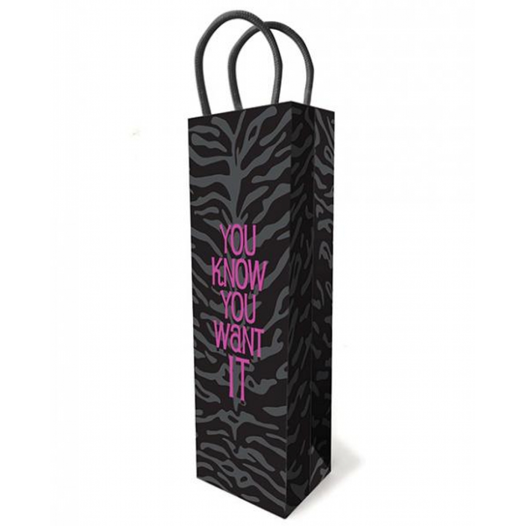 You Know You Want It Gift Bag - Little Genie
