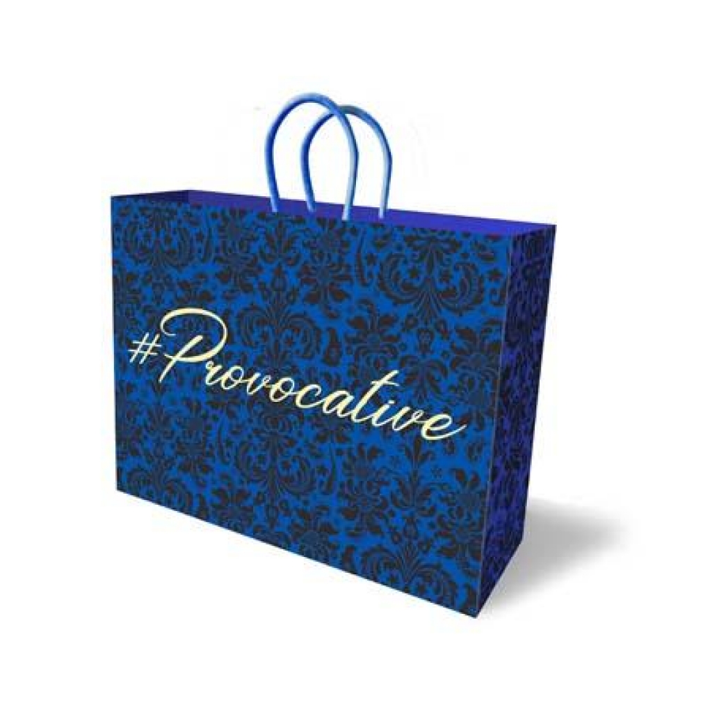#Provocative Big Gift Bag Blue - Little Genie