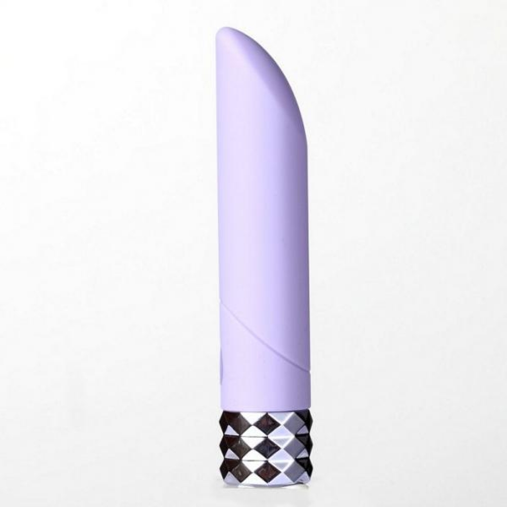 Angel Crystal Gem Supercharged Bullet Vibrator Purple - Maia Toys