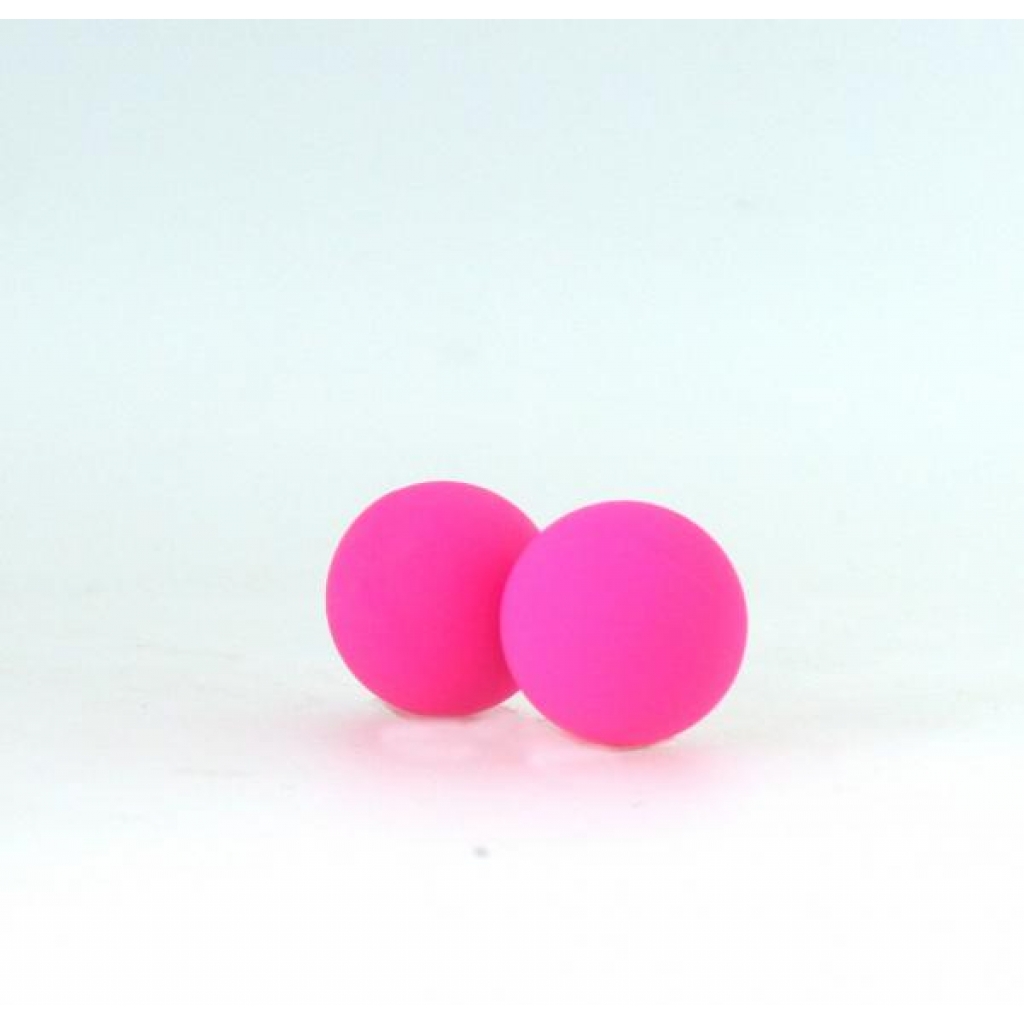 Kegel Balls Silicone Neon Pink - Maia Toys
