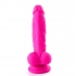 Josi 8 inches Realistic Silicone Dong Purple - Maia Toys