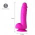 Josi 8 inches Realistic Silicone Dong Purple - Maia Toys