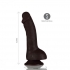 Phoenix 8 inches Realistic Silicone Dong Brown  - Maia Toys