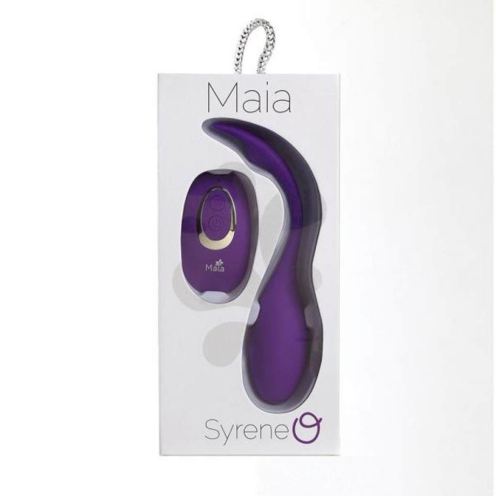 Syrene Remote Control Luxury USB Bullet Vibrator Purple - Maia Toys