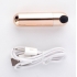 Jessi Rechargeable Mini Bullet Vibrator Rose Gold - Maia Toys