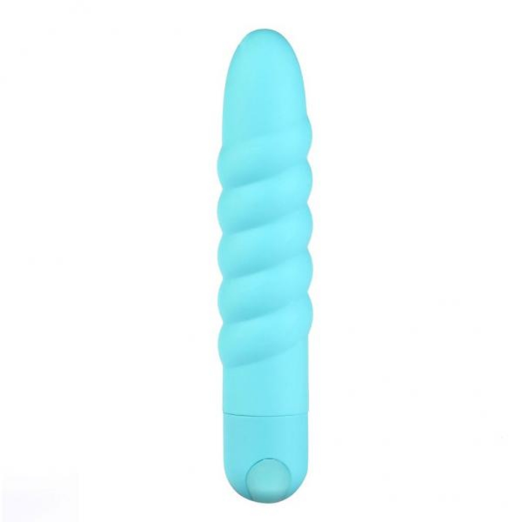 Lola Rechargeable Twisty Bullet Vibrator Teal - Maia Toys