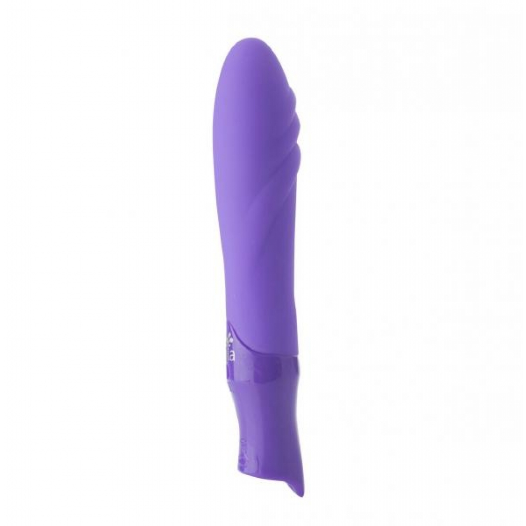 Margo Maia Silicone Textured Bullet Vibrator Purple - Maia Toys