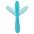 Sensuelle Brandii Bendable Rabbit Vibrator Teal Blue - Novel Creations Toys