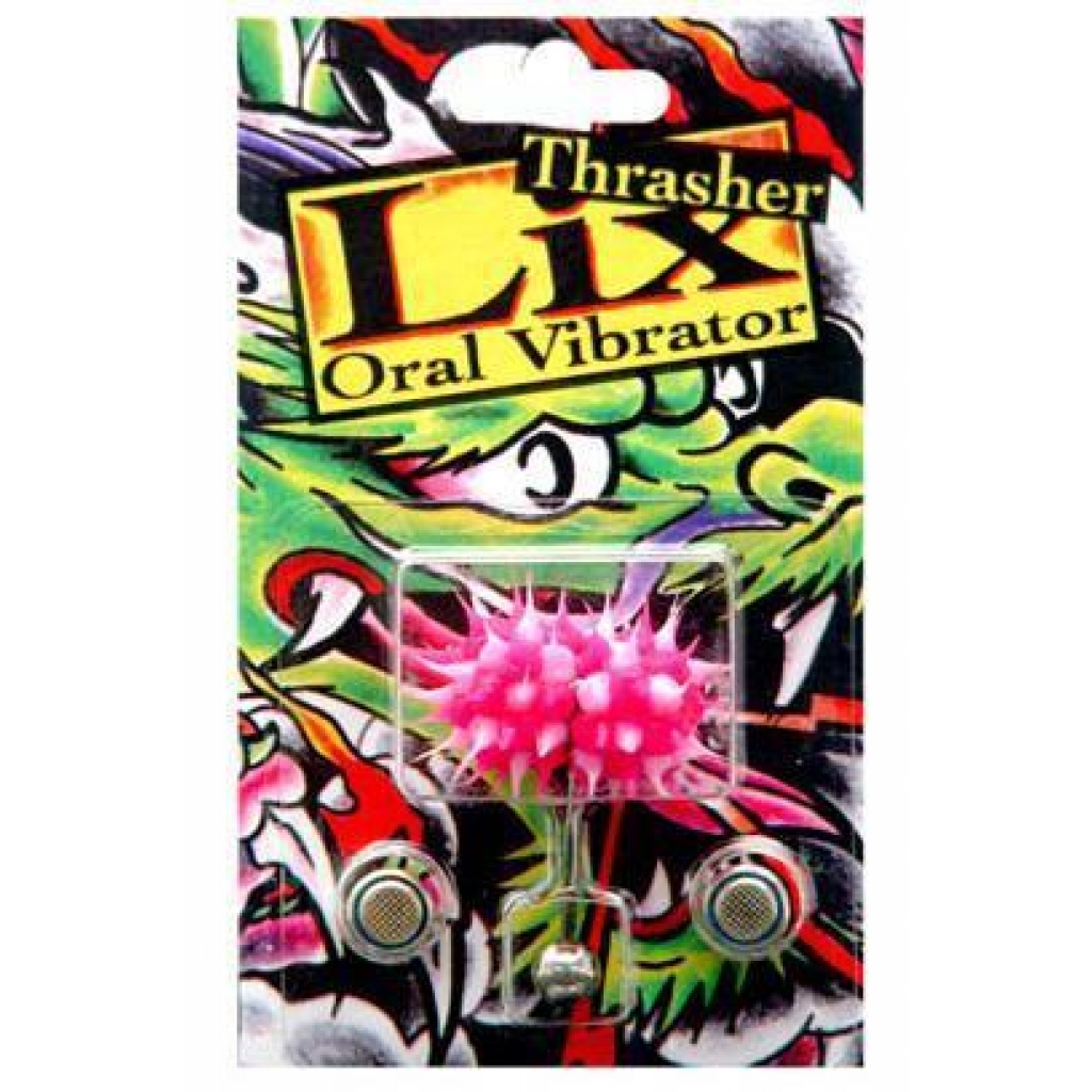 Lix Thrasher Oral Vibrator Pink - Jjk Industries Lp