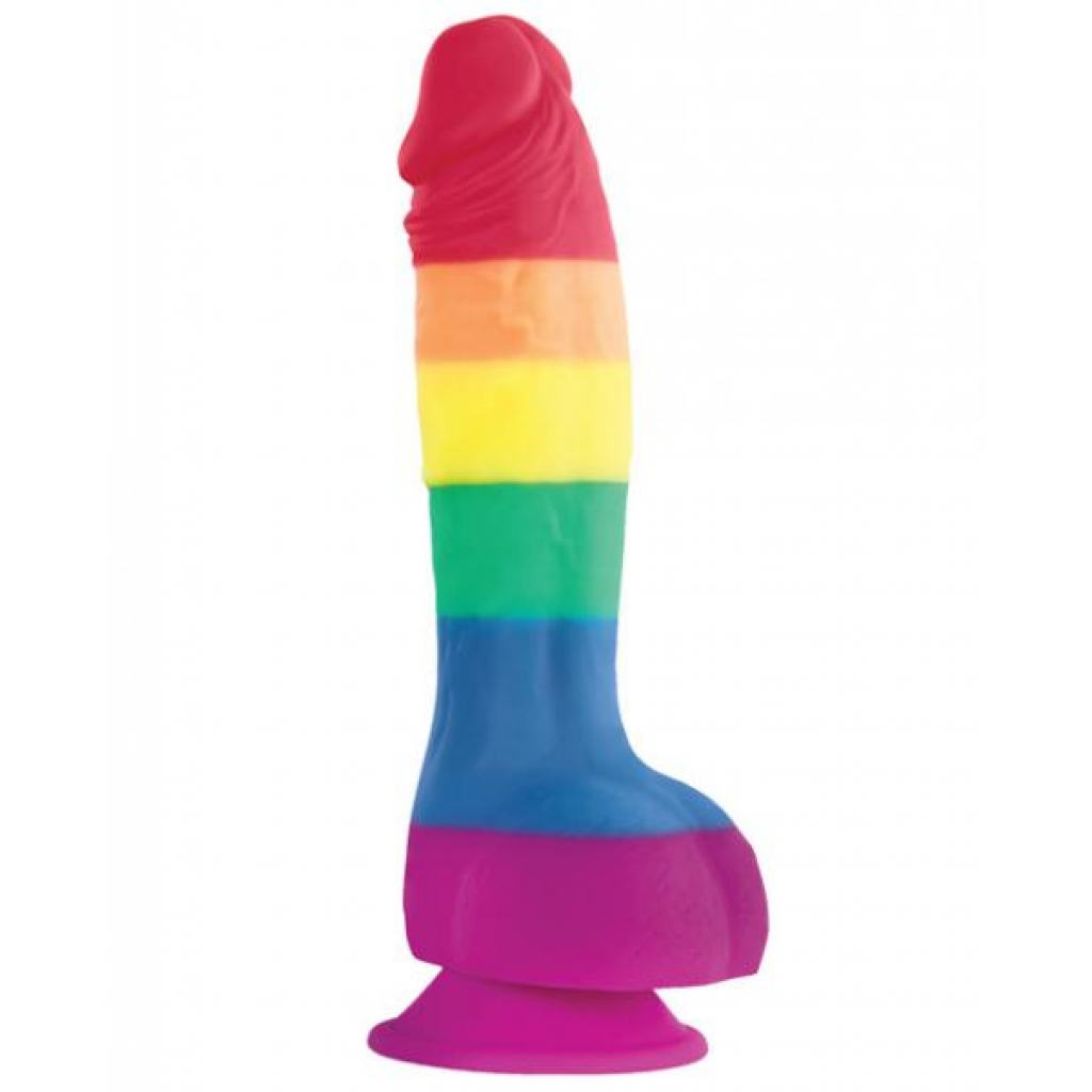Colours Pride Edition 6 inches Dong Rainbow - Ns Novelties