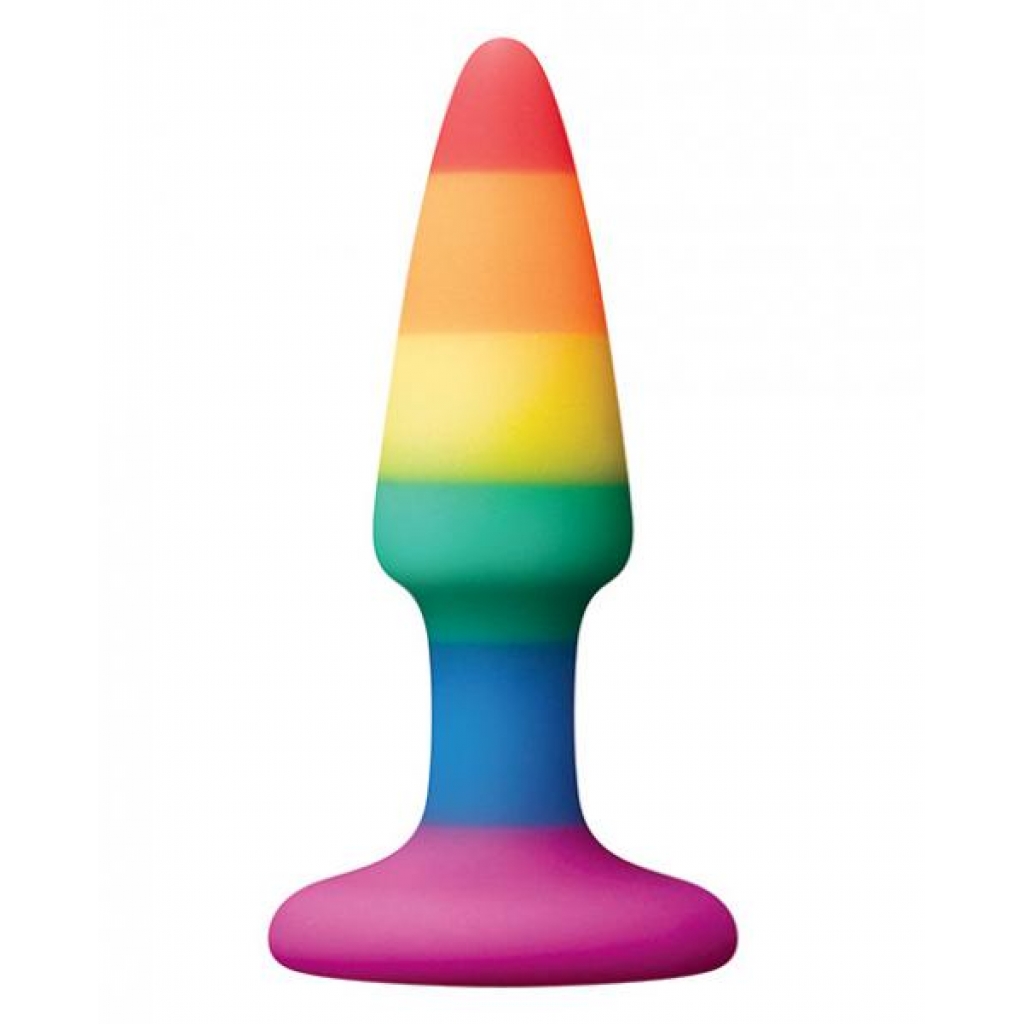 Colours Pride Edition Pleasure Plug Mini Rainbow - Ns Novelties