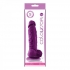 Coloursoft 5 inches Silicone Soft Dildo Purple - Ns Novelties