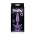 Firefly Prince Medium Purple Butt Plug - Ns Novelties