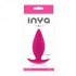 Inya Spades Medium Pink Butt Plug - Ns Novelties