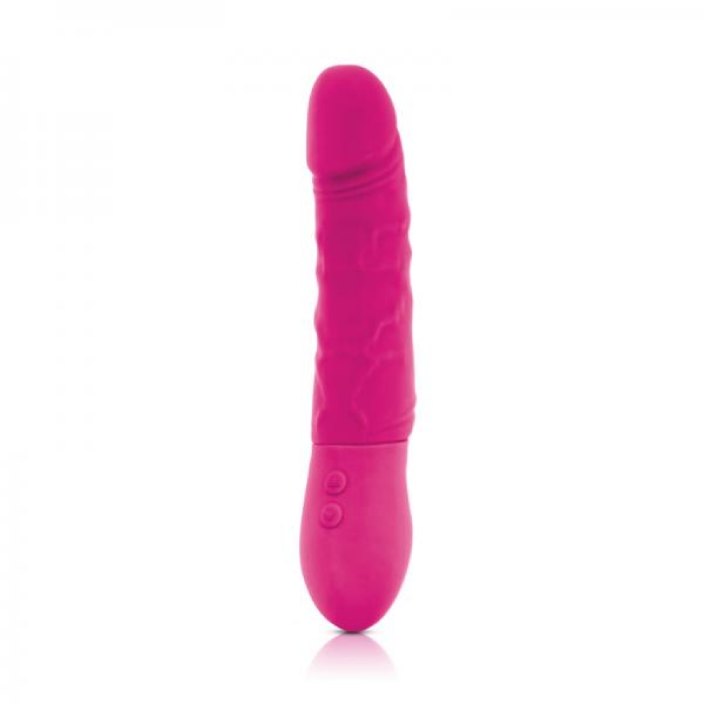 Inya Twister Pink Realistic Vibrating Dildo - Ns Novelties