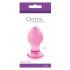 Crystal Premium Glass Small Pink Butt Plug - Ns Novelties