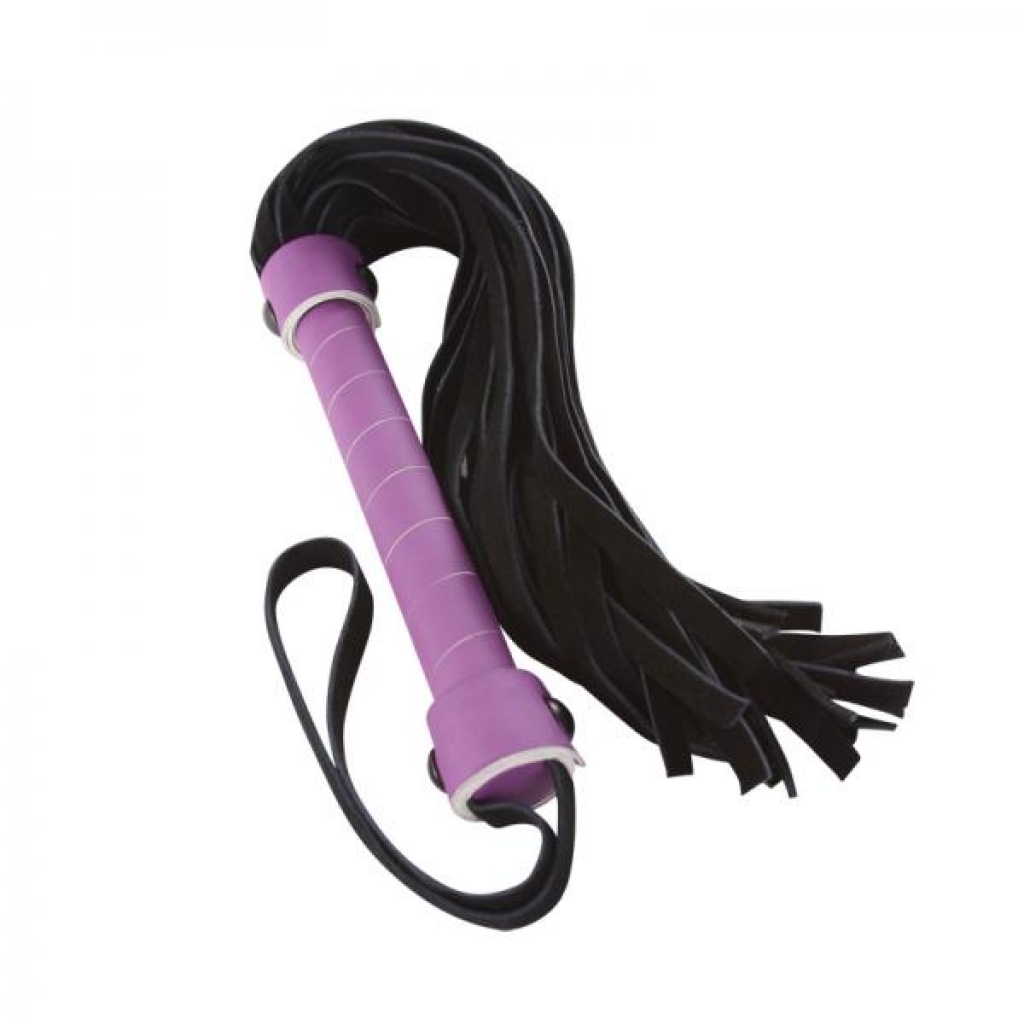 Lust Bondage Whip Purple - Ns Novelties