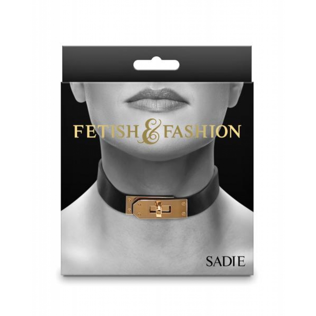 Fetish & Fashion Sadie Collar Black - Ns Novelties