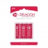 Dragon 4pk Alkaline Aa Batteries - Ns Novelties