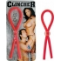 Clincher Adjustable Rubber Cock Ring Red - Nasstoys