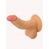 All American Whopper With Balls 6.5 Inches Dildo Beige - Nasstoys