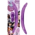 Vibrating Bendable Double Dong - Purple - Nasstoys