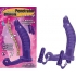 Double Penetrator C Ring - Purple - Nasstoys