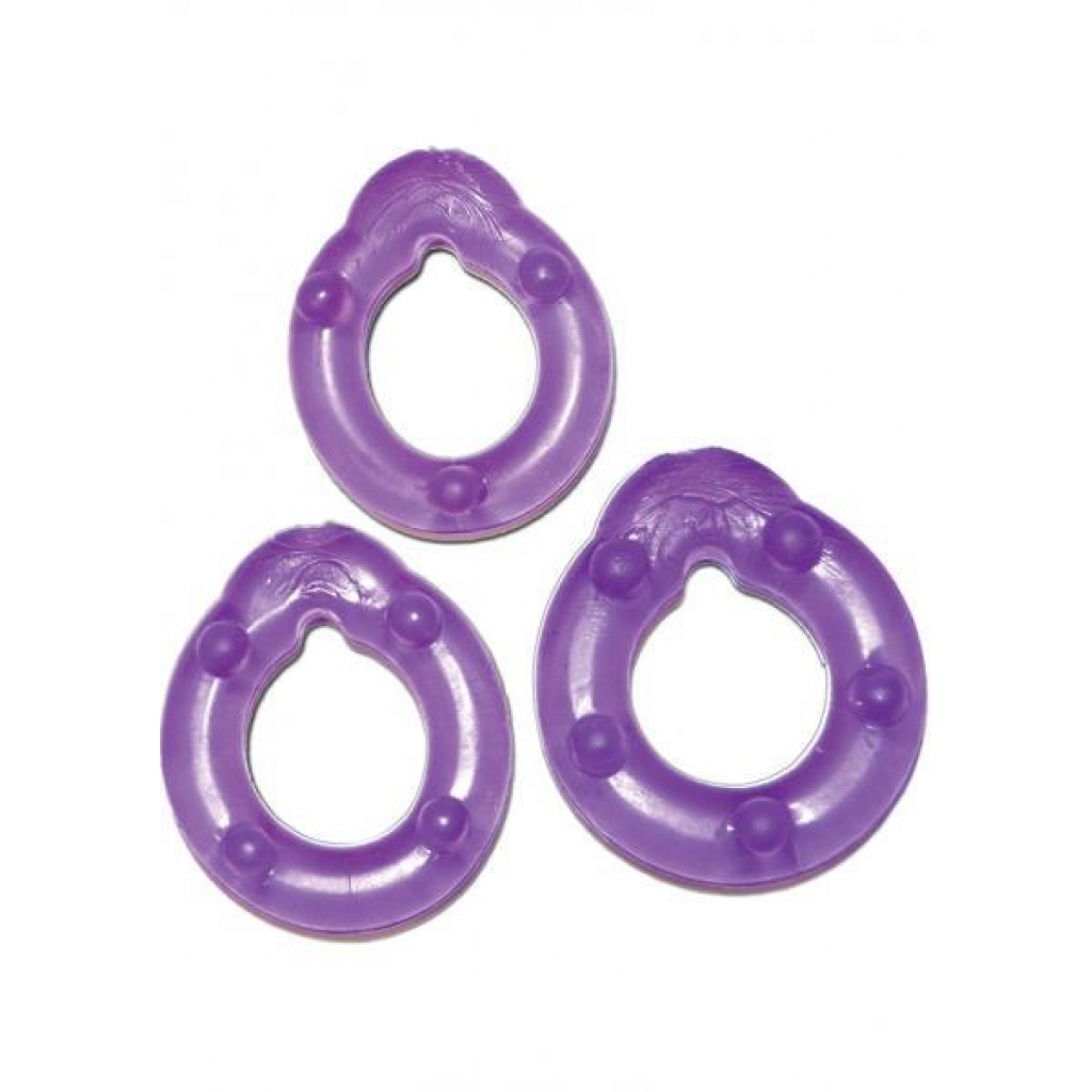 All American Triple Rings - Purple - Nasstoys