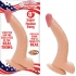 Real Skin All American Whoppers Dong With Balls 8 Inches  - Nasstoys
