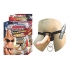 All American Whoppers 8 inches Vibrating Dong & Universal Harness Beige - Nasstoys