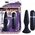 My First Silicone Surge Vibrating Butt Plug 5 Inch - Black - Nasstoys