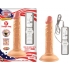All American Mini Whoppers 5 inches Vibrating Dong Beige - Nasstoys