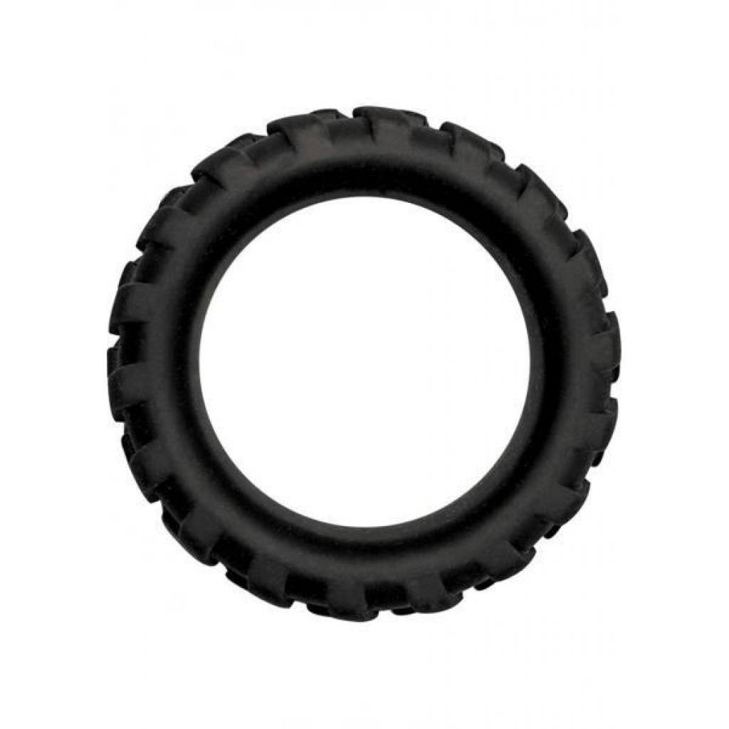 Mack Tuff Large Silicone Tire Ring Black - Nasstoys