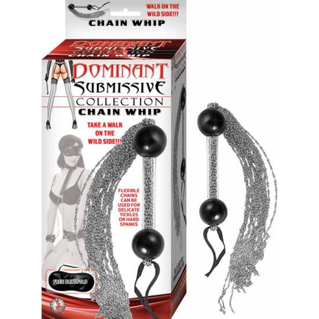 Dominant Submissive Collection Chain Whip - Nasstoys
